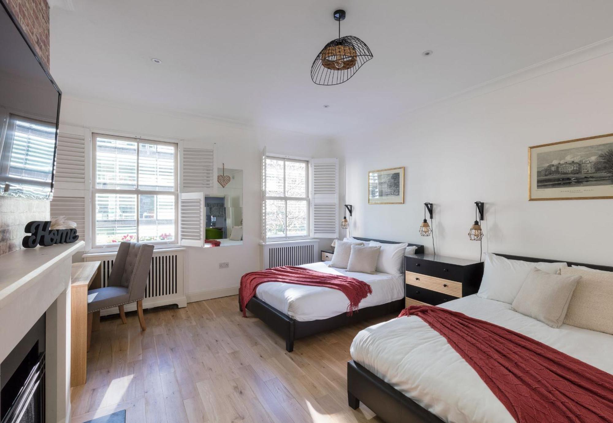 Spacious Quiet 4Bedrooms 6Beds House With Private Garage 5Min Walk To Paddington Station 伦敦 外观 照片
